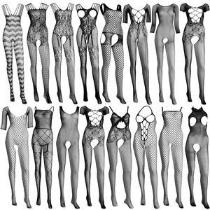Two random black fishnet bodysuits Mystery box surprise yourself sexy one size